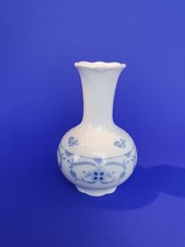 (K18) Schumann Porzellan Gotland Vase Väschen Höhe 12,5cm Kobalt Blau