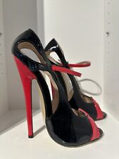 Sandaletten, High-Heels, gr. 45 Damen/Herren/Diverse, 18,5 cm Absatz