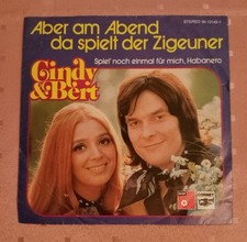 7" Single Cindy & Bert Aber am