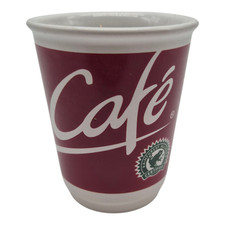 Tasse Mc Cafe Mc Donalds Becher 2008 mug rot Kaffeetasse Sammeltasse