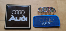 Audi Typenschild / Schild , Brosche, Patch