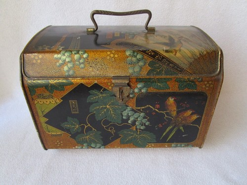 Art deco blechdose florales - deco,