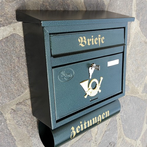 Moderner großer briefkasten - moderner,