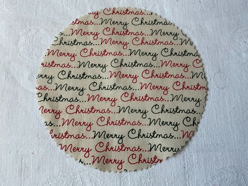 Stoff deckchen hauben merry - 20,