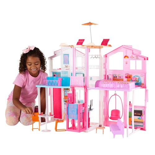 Mattel barbie stadthaus dly32 - mattel,