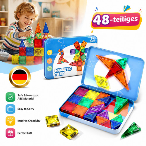 Bunte mini magnetbausteine - mini,