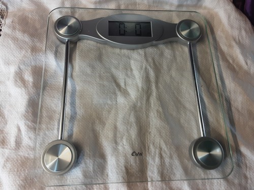 Glas personenwaage max - glas,
