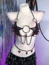 Goth Oberteil Grunge Emo