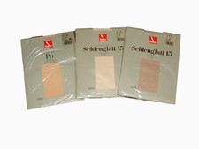 3X Feinstrumpfhose Falke Seidenglatt/Po  15DEN  Gr.44/46