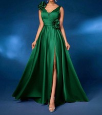 Gr.L Eventkleid  Dress Cocktailkleid Kleid Partykleid Abendkleid grün Gr.40/42