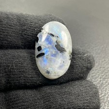 Mondstein Turmalin Cabochon