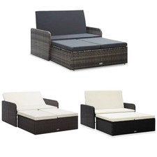 2-tlg. Garten-Lounge-Set mit