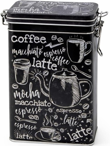Rechteckige kaffeedose - rechteckige,