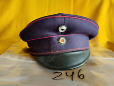Feuerwehr Mütze Schirmmütze sehr Alt für Bastler (#246)