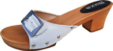 Elegante Schweden HOLZ CLOGS -
