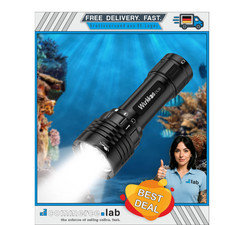 Wiederaufladbare Tauchlampe | 3600 Lumen | Wasserdicht