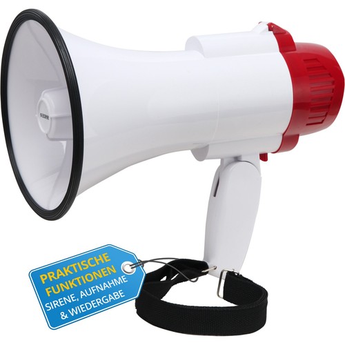 Klasse megaphon mit sirene - klasse,