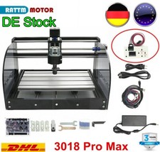 Mini DIY CNC Router 3018-PRO-MAX+Offline Controller Fräsmaschine Graviermaschine