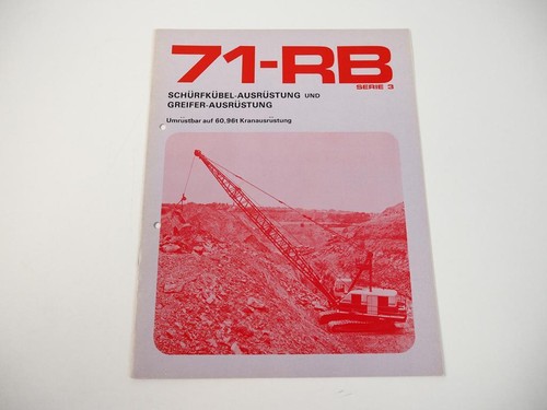 Prospekt ruston bucyrus rb - ruston,