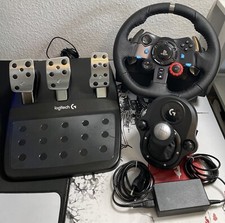 Logitech G29 Lenkrad, Pedale und Schalthebel