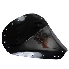 Solositz Sitzpfanne groß Stahlblech customizing Einzelsitz Custombike Chopper