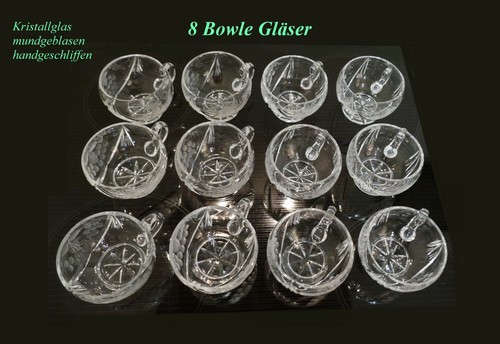Bowle gläser sehr schön - gläser,