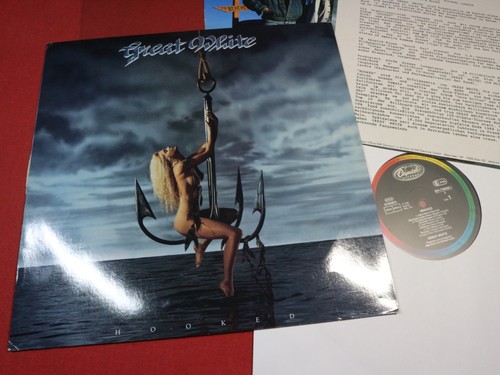 Great white hooked - hooked,