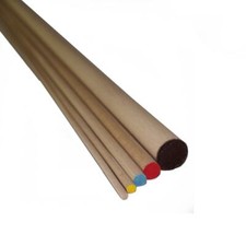 Pracht Rundstäbe Buche Ø 3-20 mm 1 Meter Holzrundstab Dübelstange Rundholzstab