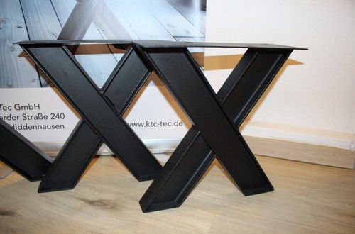 Bankgestell stahl schwarz matt - bankgestell,