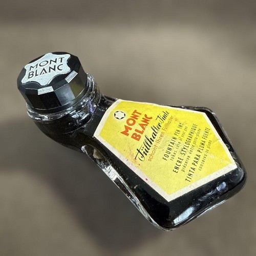 Montblanc vintage tintenfass - montblanc,