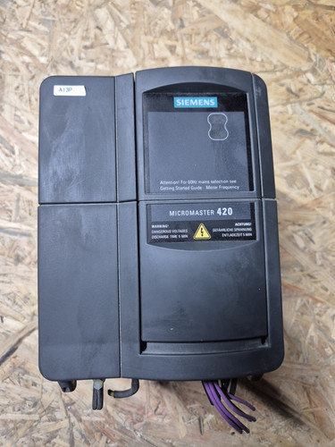 Siemens micromaster 420 - siemens,