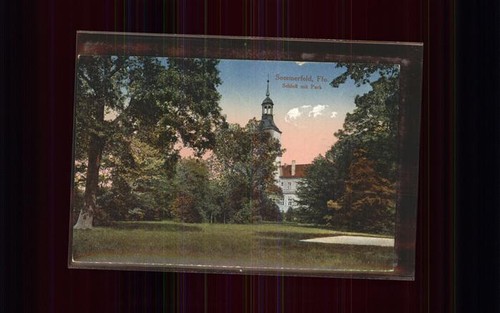 Sommerfeld lubsko schloss mit - sommerfeld,