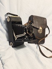 Nettar Zeiss Ikon Antik Balgenkamera Klappkamera 515/2c Kamera mit Tasche Top