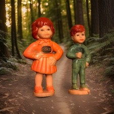 2 alte EDUSCHO Figuren -