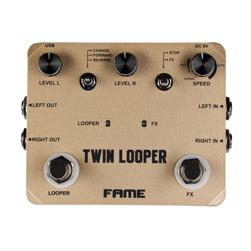 Twin stereo looper pedal 10 - twin,