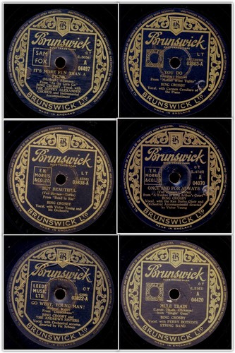 Bing crosby the movies - 6x,