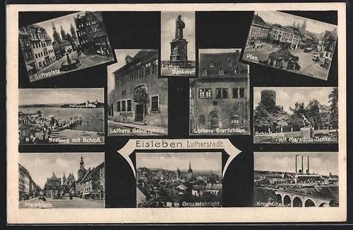 Eisleben luther denkmal - eisleben,, luther-denkmal