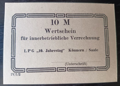 Ddr geld lpg - ddr-geld,, jahrestag