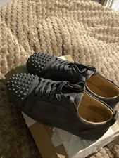 Louiboutin Schuhe Heeren Grau