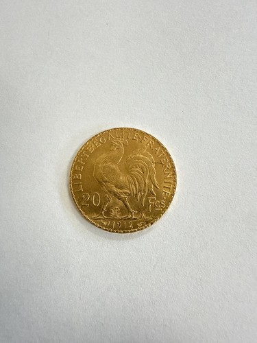 Francs goldmünze 1912 gold - 1912,