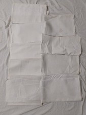 Konvolut Leinen Leintuch Kopfkissenbezug Aussteuer Weiß Beig ca bis 4 Kg Vintage