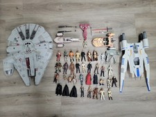 Star Wars, Lucasfilm, Kenner Figuren, Fahrzeuge, AT-AT, Milleniumfalke, Konvolut