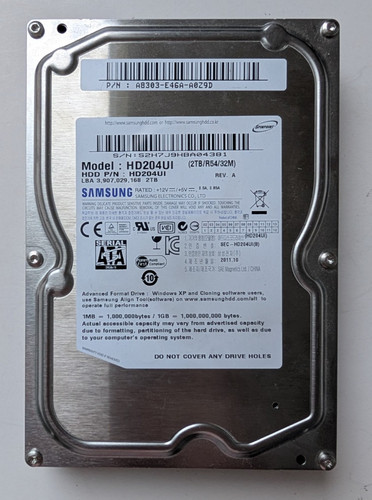 Samsung spinpoint hd204ui - samsung,