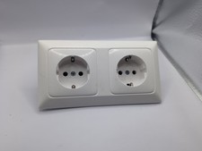 Legrand, 2-fach Steckdose, weiß