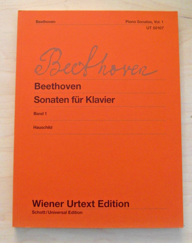 Alte noten beethoven - beethoven, sonaten