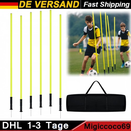 6er slalomstangen fussball - slalomstangen,