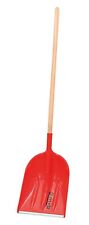 MOB Korn- und Schneeschaufel Kunststoff 1800 g, HDPE mit Stahlkante, Eschenstiel