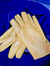 MFH Western-Fingerhandschuhe, Leder Handschuhe Cowboy Yellowstone - wie neu XXL