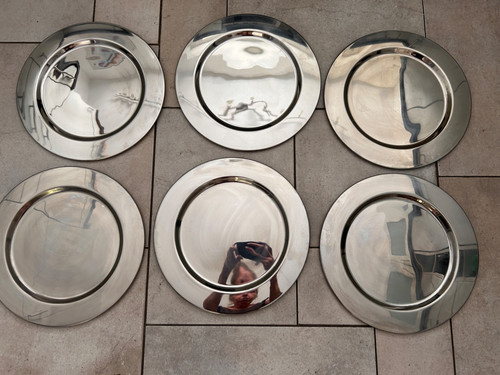 6er set große platzteller - set,