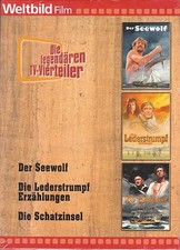 Die legendären TV-Vierteiler: Der Seewolf / Die Lederstrumpf Erzählungen / Die S
